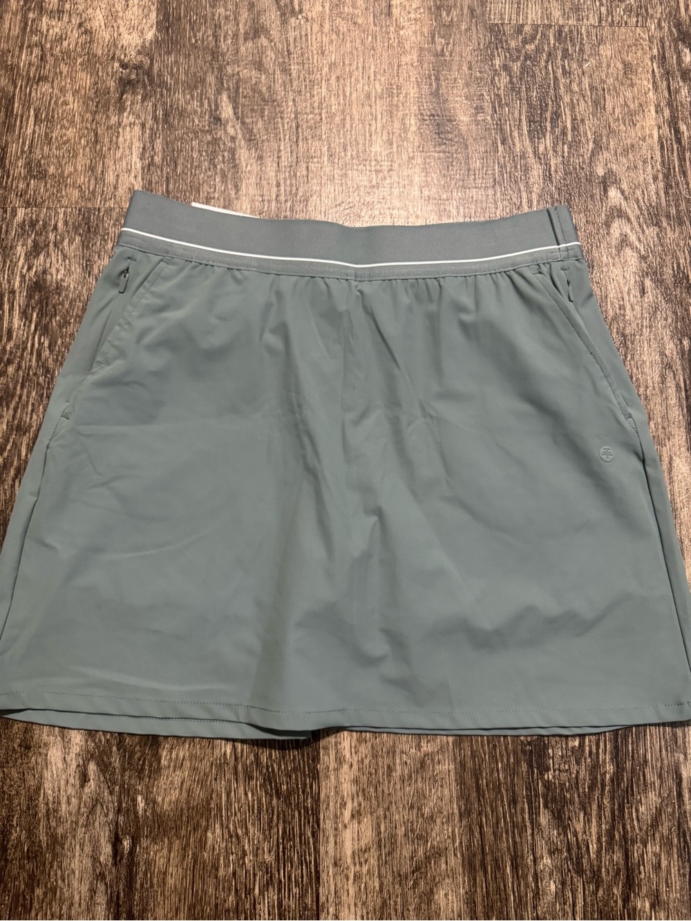 Soybu Green Resort Skort with Contrast Waistband